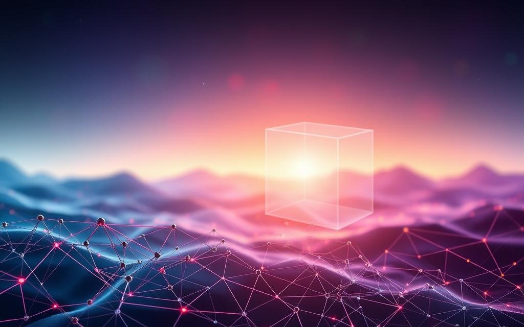 A sophisticated, abstract visualization of Explainable AI techniques. The foreground depicts a series of interconnected nodes and pathways, representing the various XAI models and their relationships. The middle ground features three-dimensional geometric shapes and wireframe structures, symbolizing the mathematical underpinnings and algorithmic complexity of these techniques. In the background, a luminous, ethereal landscape sets the tone, with vibrant colors and soft, atmospheric lighting that evokes a sense of transparency and elucidation. The overall composition conveys the idea of peeling back the black box of AI, revealing the inner workings and decision-making processes in a clear and interpretable manner.