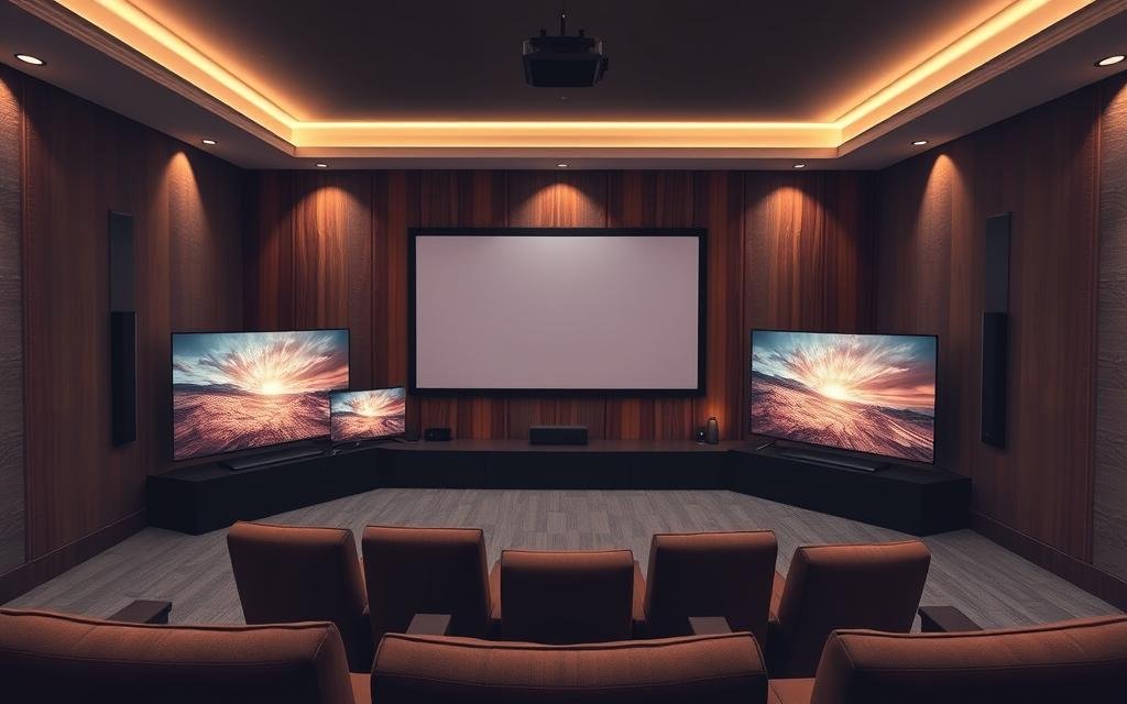 projector vs TV for home theater