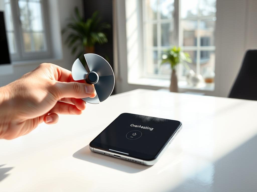 fix overheating smartphone, phone temperature reduction,  phone overheating