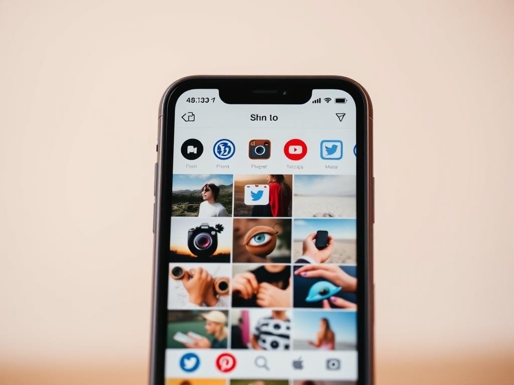 A beautifully crafted social media feed, with a clean and visually-appealing layout. In the foreground, a smartphone display showcases a curated selection of high-quality, engaging visuals - artistic photographs, infographics, and eye-catching graphics. The middle ground features an assortment of stylized social media icons, representing various platforms. The background is a soft, blurred gradient, creating a sense of depth and focus on the central content. The overall mood is professional, polished, and designed to captivate the viewer, inspiring them to engage with the social media presence. Warm, diffused lighting accentuates the visuals, while a slightly elevated camera angle provides an inviting, approachable perspective.