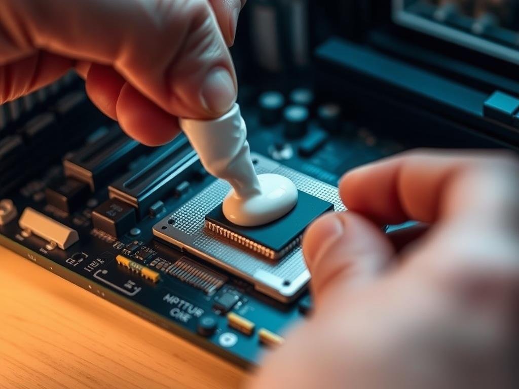 thermal paste replacement