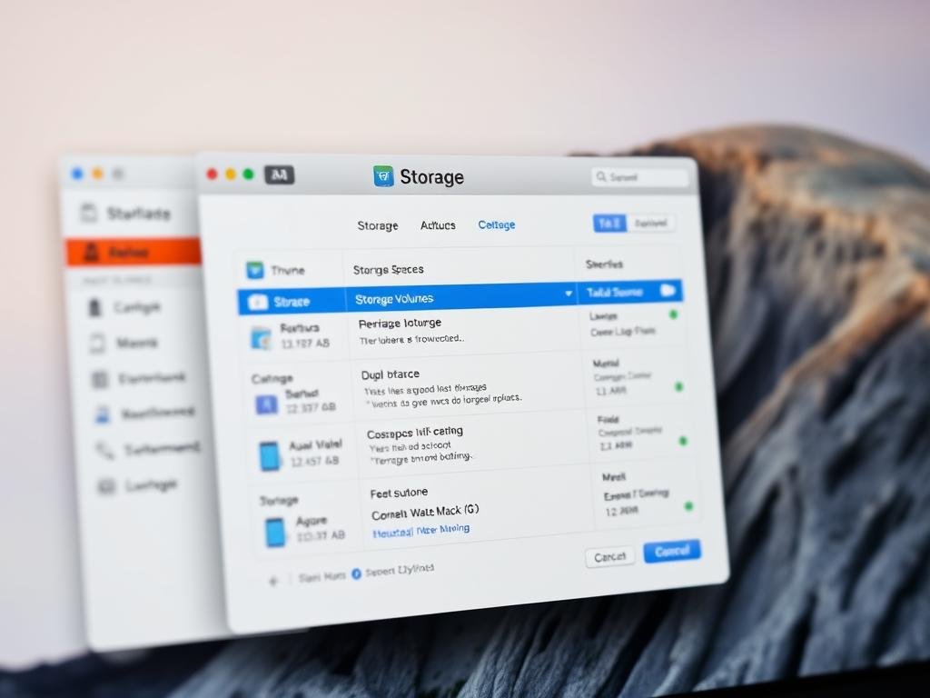 macos storage management