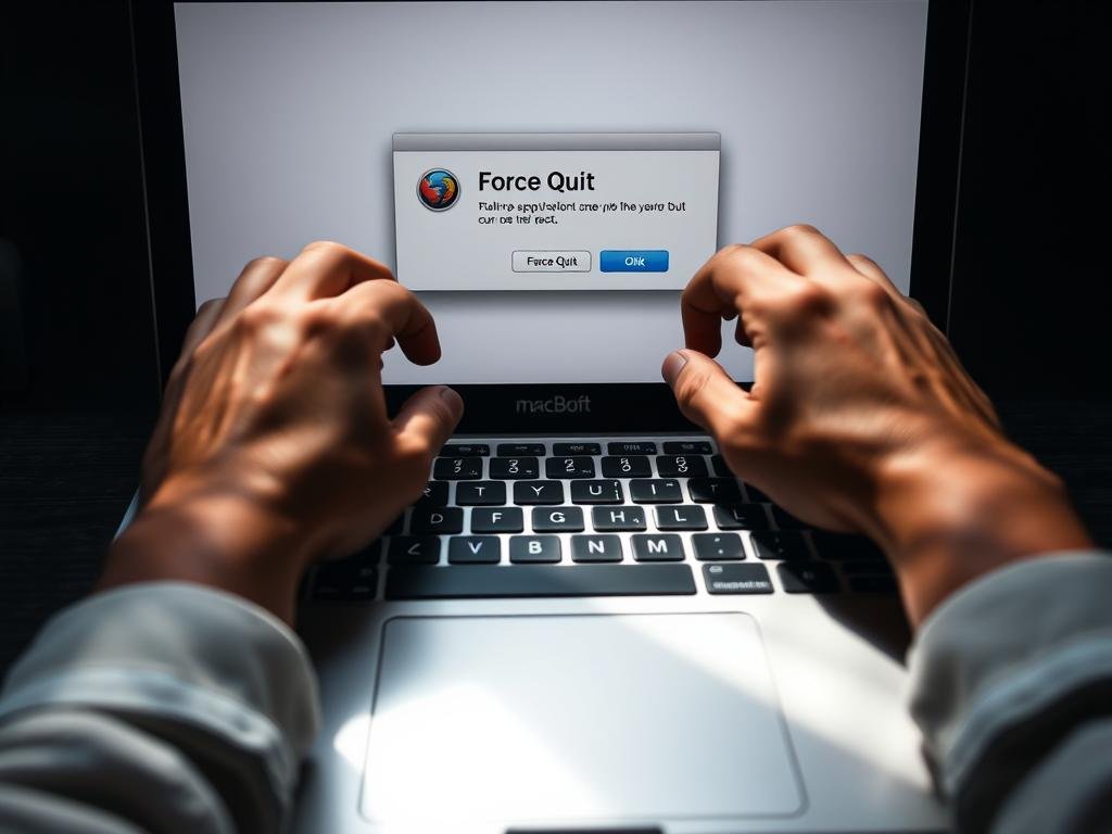 force quit on a mac