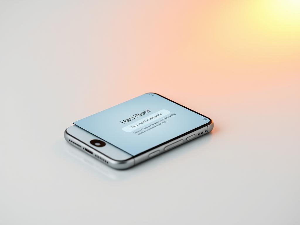 how to do a hard reset for iphone