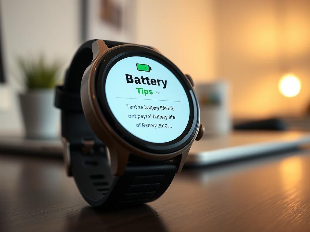 smartwatch battery life tips