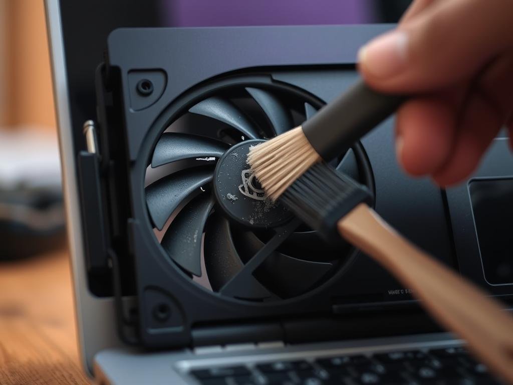 Laptop Fan Cleaning