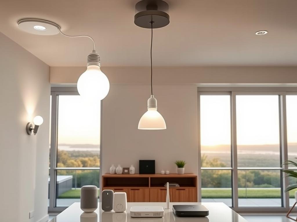 smart light installation