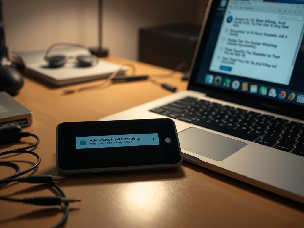 Smartphone Screen Rotation Fix