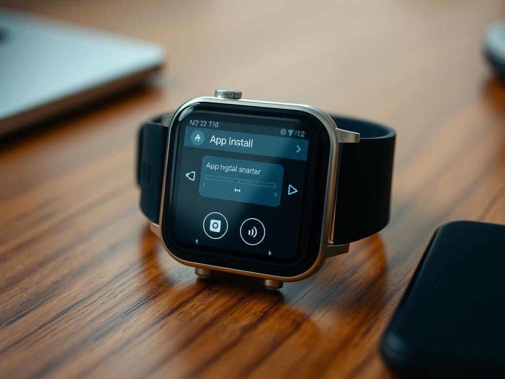 smartwatch app setup