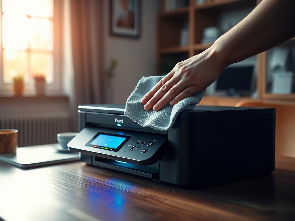 wireless printer cleaning