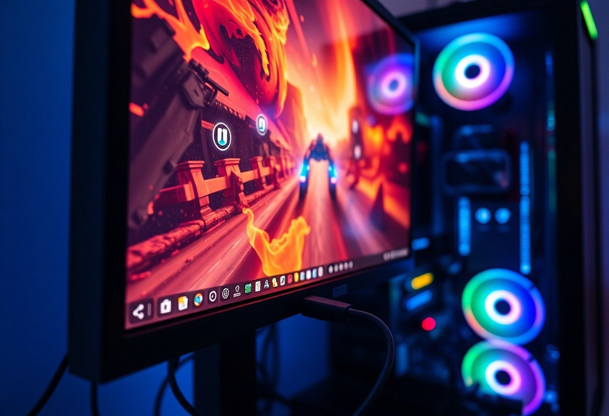 connect a gaming monitor to your pc ejn -