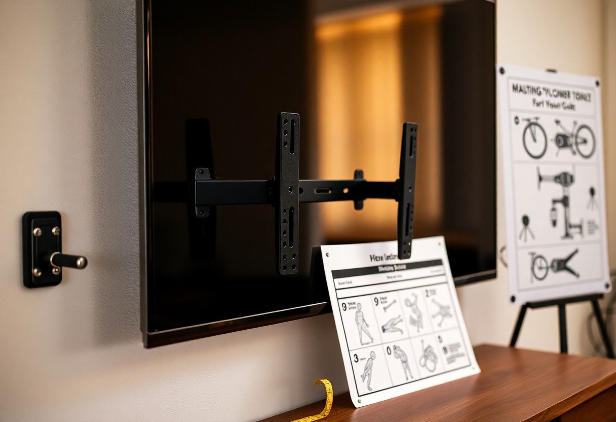 mount a tv on the wall easily sji -