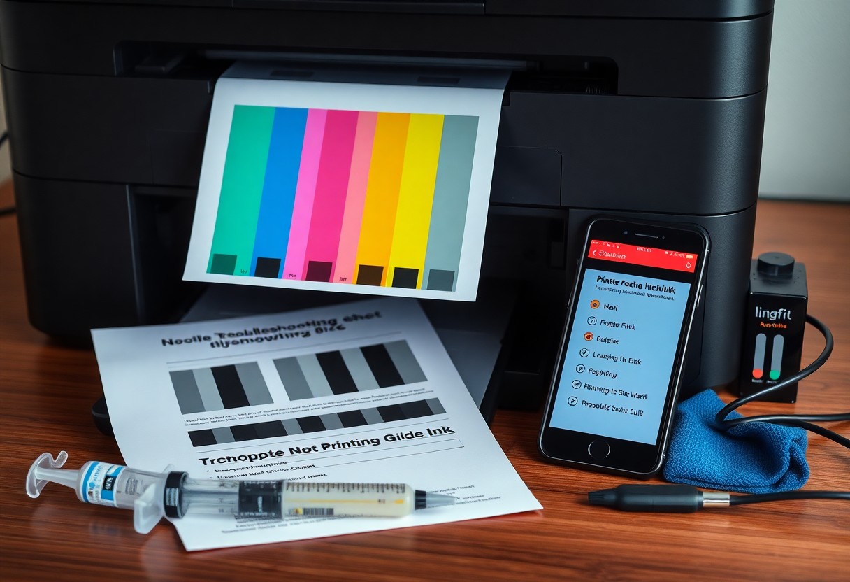printer not printing black ink troubleshooting guide zzd -