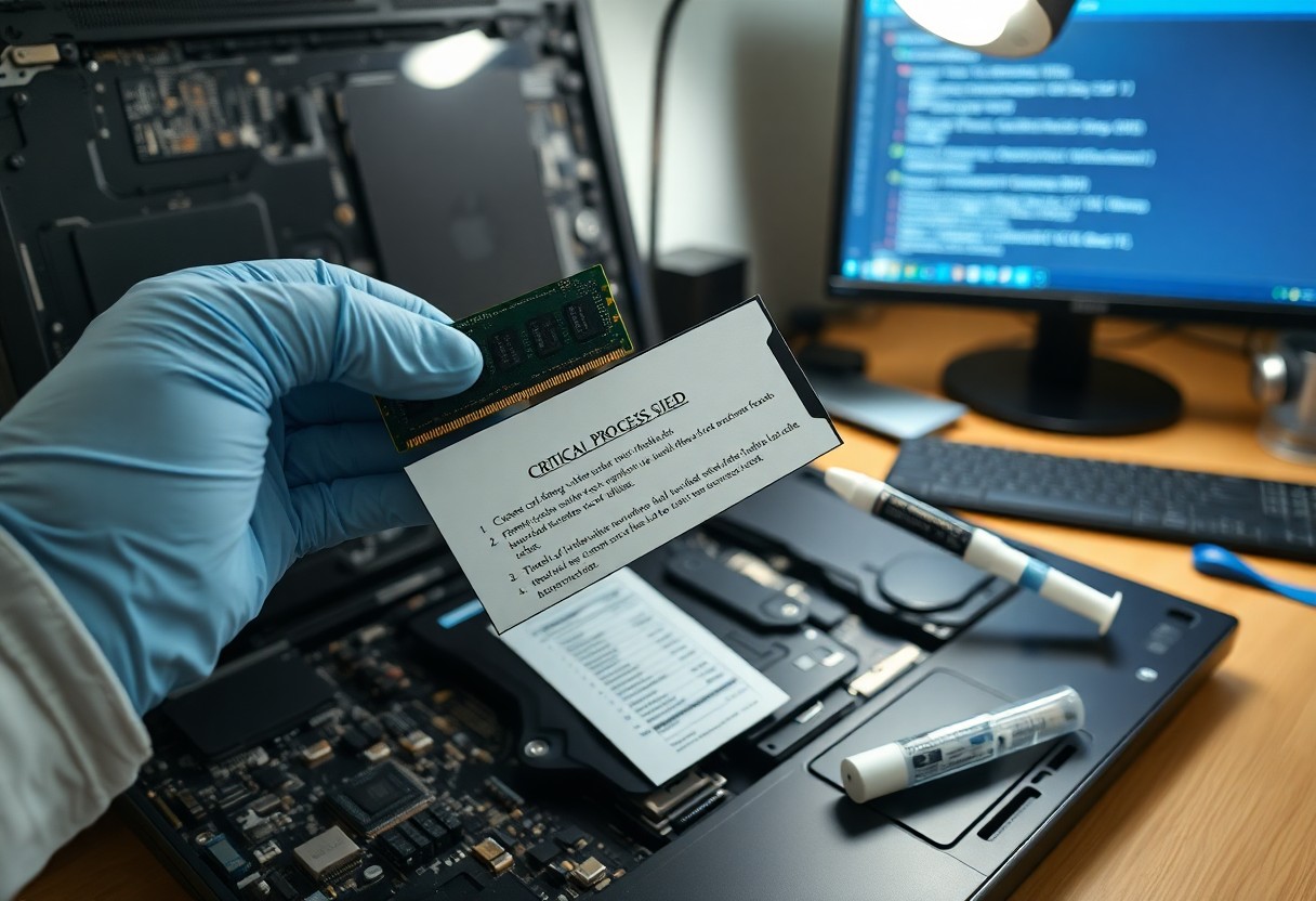 fix critical process died error permanently jau -